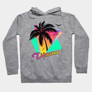 Tijuana Cool 80s Sunset Hoodie